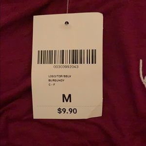 Forever 21 Tops - Brand new burgundy “honey” crop top Forever 21 Tops - Brand new burgundy “honey” crop top
